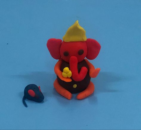 Easy clay moulding Lord Ganesha for Preschooler Kindergarten kids Clay For Kids, Clay Moulding, Ganesh Ji, Lord Ganesha, Ganesha, Kindergarten, Step By Step, Preschool, For Kids