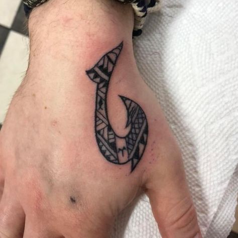 Fish Hook Tattoo For Men, Maui Hook Tattoo, Fishhook Tattoo, Fish Hook Tattoo, Maui Hook, Bigisland Hawaii, Hook Tattoo, Voodoo Tattoo, Fishing Hook Tattoo