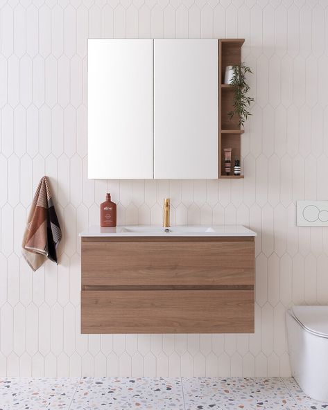 Reno Bathroom, Drawer Lights, Architectural Designer, Strong Features, Shaving Cabinet, Drawer Inserts, Inset Basin, Vanity Accessories, Cabinet Finishes