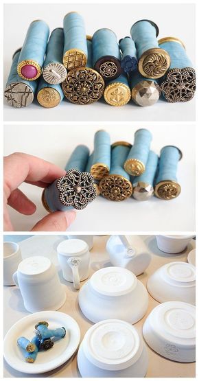 Săpunuri Handmade, Clay Stamps, Tanah Liat, Pottery Tools, Diy Buttons, Polymer Clay Tutorial, Button Crafts, Paper Clay, Clay Tutorials