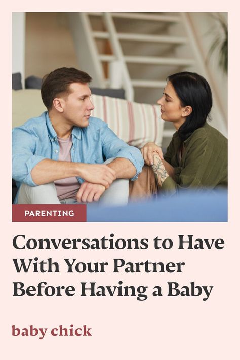 Having a baby changes you life and your relationship. Here are some important conversations to have with your partner before jumping in. #pregnancy Parenting Methods, Natural Labour, Starting A Family, Labor Nurse, Parenting Types, Work Goals, Baby Chick, Labor Delivery, Birth Plan