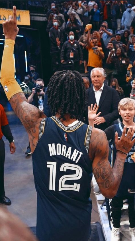 Discover the captivating world of Ja Morant tattoos. From their meanings to the stories behind each inked masterpiece, you'll be fascinated. #JaMorant #NBA Ja Morant Wallpaper Aesthetic, Ja Morant Grizzlies Wallpaper, Ja Morant Art, Ja Morant Aesthetic, Ja Morant Tattoo, Morant Wallpapers, Ja Morant Poster, Ja Morant Wallpaper, Basket Wallpaper