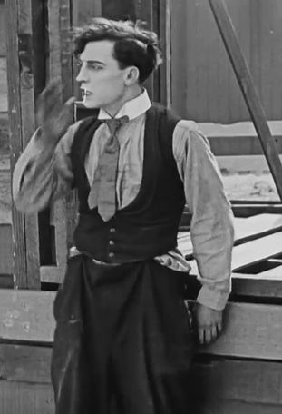 godbusterkeaton:  Beautiful human  beautiful handsome hot best gorgeous Buster Keaton, One Week, A Man