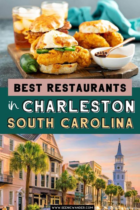 Charleston South Carolina Itinerary, Things To Do In Charleston Sc, Charleston Sc Food, Charleston Food Guide, Charleston Brunch, Charleston South Carolina Food, Where To Eat Charleston Sc, Dinner In Charleston Sc, Best Restaurants In Charleston Sc