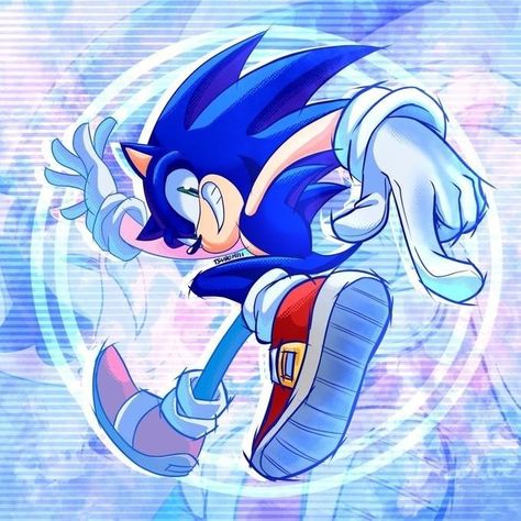 Sonic The Hedgehog Fan Art, Classic Sonic Fan Art, Sonic The Hedgehog Anime, Sonic Running, Sonic Au, Scenecore Art, Sonic Generations, Sonic Fanart, Rouge The Bat