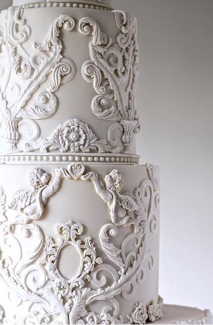 Big Wedding Cakes, S Cake, Cake Boutique, Dream Wedding Cake, Gateaux Cake, Cake Inspo, Modern Wedding Cake, White Wedding Cake, Future Wedding Plans