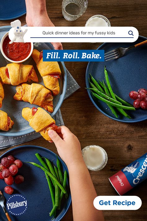 Need a picky-eater-proof weeknight dinner idea? You can use the Pillsbury Crescents you love to make this Pepperoni Pizza Crescent Roll recipe. It's as easy as Fill. Roll. Bake. Pepperoni Pizza Crescent Rolls, Pepperoni Crescent Rolls, Pizza Crescent Rolls, Pizza Crescent, Locker Stuff, Inaki Godoy, Grunge Men, Pizza Taco, Crescent Roll Pizza