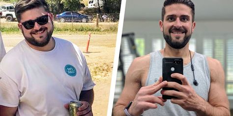 This Guy Set Realistic Fitness Goals to Lose 100 Pounds in a Year Fitness Workout For Beginners, Burn Fat Build Muscle, Steps Per Day, Keep It Going, Lost 100 Pounds, Fitness Goal, Celebrity Dads, Coaching Program, Stubborn Belly Fat