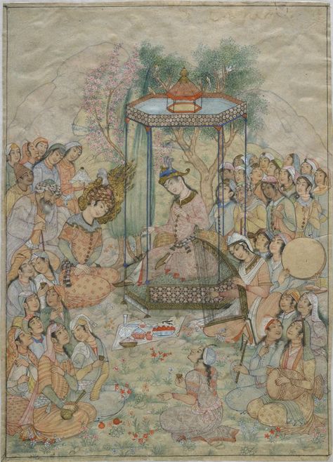 Yusuf and Zulaykha | Harvard Art Museums Iran Culture, Mediterranean Art, Harvard Art Museum, Persian Art Painting, Persian Miniature, Paint Photography, Art Museums, Traditional Paintings, Art Portfolio