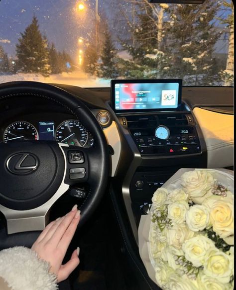 Driving Lexus, Lexus Aesthetic, Dream Cars Lexus, Car Dump, Lexus Car, Flowers Winter, Car White, Girls Driving, New Luxury Cars