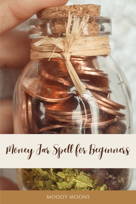 Money Jar Image by Moody Moons Spell For Beginners, Money Jar Spell, Spells That Actually Work, Money Jar, Revenge Spells, Jar Spells, Spells For Beginners, Pagan Crafts, Casting Spells