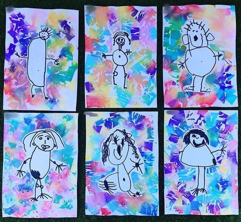 New Years Self Portrait, Kindergarten Self Portraits, Square One Art, Self Portrait Kids, Portraits For Kids, Classe D'art, First Grade Art, Kindergarten Art Lessons, Self Portrait Art