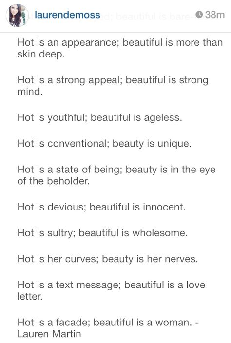 Cute Vs Hot Vs Beautiful, Difference Between Pretty And Beautiful, Pretty Vs Beautiful, 2am Thoughts, Future Relationship, Unique Beauty Products, Strong Mind, O Love, Inner Beauty