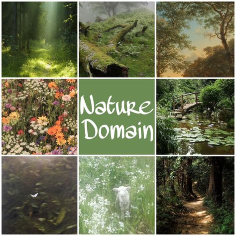 variety of people as various gods, some hunt monstrosities, some bless the harvest, some protect nature

Ivy, Goddess of Nature and Beauty Dnd Nature Cleric, Nature Domain Cleric, Gaia Aesthetic, Nature Cleric, Dnd Cleric, Earth Aesthetic, Fantasy Aesthetics, Roll Play, Oc Board