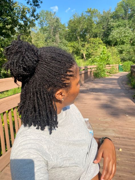 dreadlocks Micro Locs Journey, Interlock Locs, Diy Micro Locs, Sisterloc Hairstyles, Loc Wash Day, Micro Locs Vs Sister Locs, Starter Microlocs, Locs Micro, Twist Starter Locs