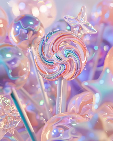 Candy Melt, Cute Candy Wallpaper, Candy Icon Aesthetic, Aesthetic Lollipop, Lolipop Wallper, Lollipop Wallpaper, Lollipop Aesthetic, Candy Aesthetic, Lollipop Background