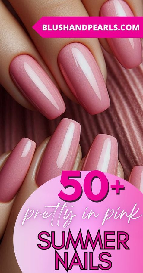 Deep Pink Nails, Pink Glazed Donut Nails, Blue Shellac Nails, Blue Shellac, Pink Glazed Donut, Barbiecore Nails, Nails Pink Acrylic, Pink Nail Polish Colors, Nails Hot Pink