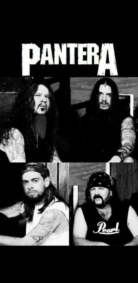 Pantera Wallpaper, Metal Pictures, Pantera Band, Phil Anselmo, Billie Green Day, Dimebag Darrell, Rock N Roll Art, Heavy Metal Art, Famous Musicians