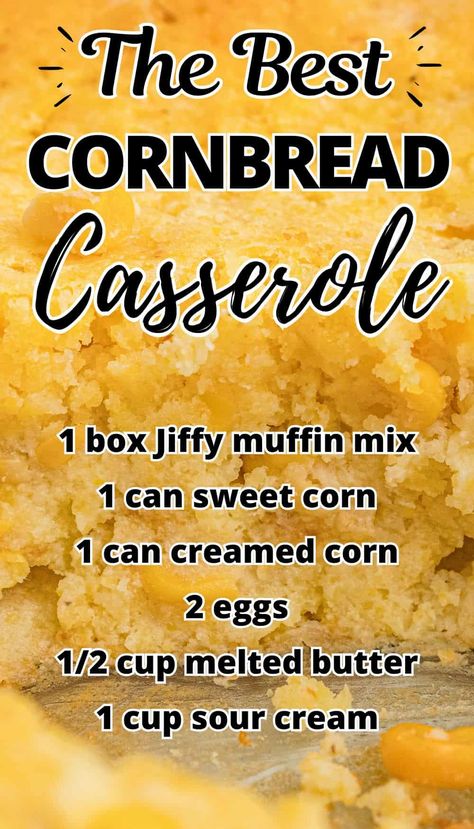 Jiffy Cornbread Casserole Best Cornbread Recipe With Creamed Corn, Jiffy Corn Bake Casserole, Thanksgiving Corn Casserole Jiffy, Corn With Cornbread Casserole, Corn Bread Jiffy Recipes With Cream Corn And Sour Cream, Best Cornbread Recipe Moist Jiffy, Creamed Corn Casserole Jiffy, Jiffy Cream Corn Cornbread, Easy Corn Casserole Recipe Jiffy