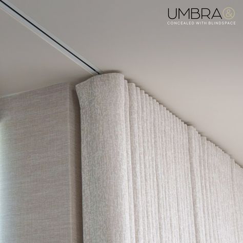 We Love the Details 😍 Electric curtain tracks from @umbraswansea recessed with TrackTrim from Blindspace. #windowtreatments #windowcoverings #recess #recessedcurtain #curtains #curtaintrack #automatedcurtains #curtainmotors #curtainmotor #curtaintracks #curtainsolutions #architect #decor #interiordesign #architecture #architecturaldetails #archidetails #homedecorlovers #minimalism #minimalisthome #minimalist #drapery #PerfectFit Curtain Tracks, Curtain Track, Window Coverings, Minimalist Home, Architecture Details, The Details, Window Treatments, Perfect Fit, Curtains