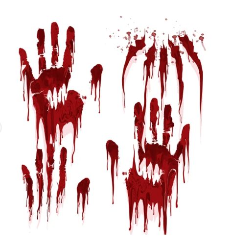 Blood Handprint, Horror Clipart, Hand Print Animals, Halloween Party Design, Red Clipart, Blood Drop, Medical Posters, Zombie Hand, Desktop Background Pictures