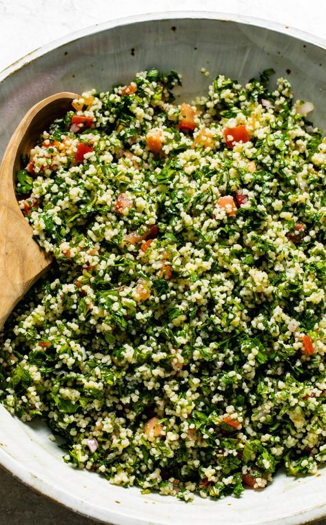 Couscous Tabbouleh, Donut Toppings, Caramel Chocolate Bar, Cookie Toppings, Yummy Salads, America's Test Kitchen Recipes, American Recipes, Dressing Recipes, Kitchen Recipe