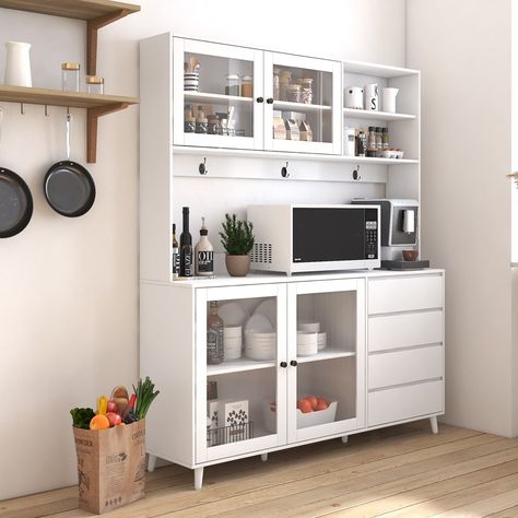 Small kitchen appliance storage