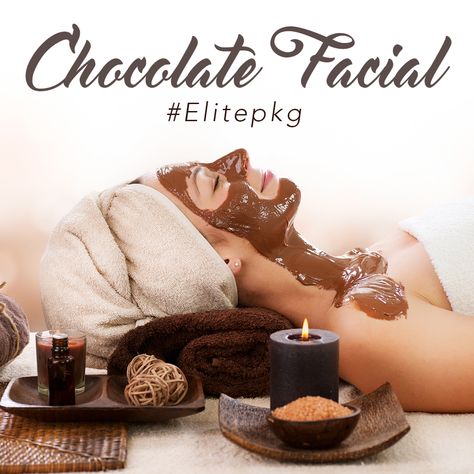 Get a soothing organic chocolate facial, full body wax, trial makeup & hair, and many more services with our Elite Package for the Bride to Be #TheMughalsStudio #Elitepkg #wedding Chocolate Spa, Chocolate Facial, Full Body Wax, Flow Magazine, Chocolate Wrapping, Hair And Makeup Tips, Body Waxing, Organic Chocolate, Spa Inspiration