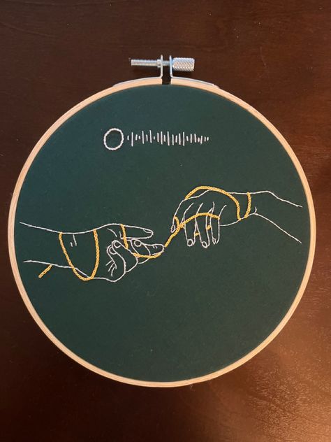 Mirrorball Embroidery, Taylor Swift Embroidery Ideas, Acotar Embroidery, Taylor Swift Embroidery, Star Wars Embroidery, Invisible String, Embroidery Hoop Art Diy, 3d Type, Basic Embroidery