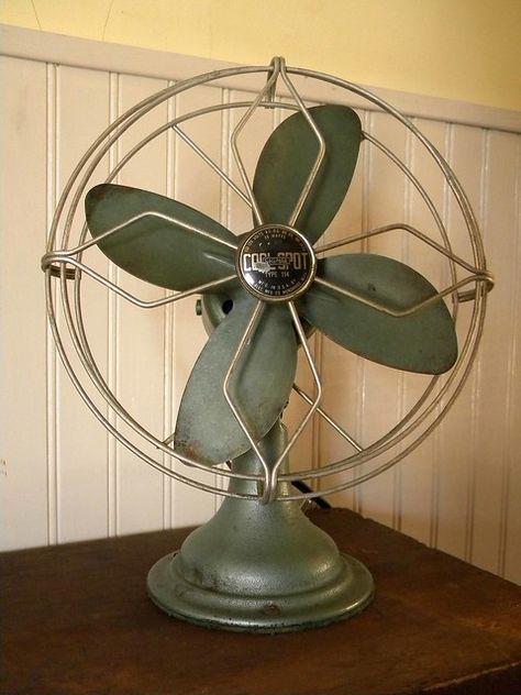 Military Bedroom, Army Bedroom, Military Decor, Antique Fans, Industrial Fan, Army Room, Old Fan, Metal Fan, Vintage Fans