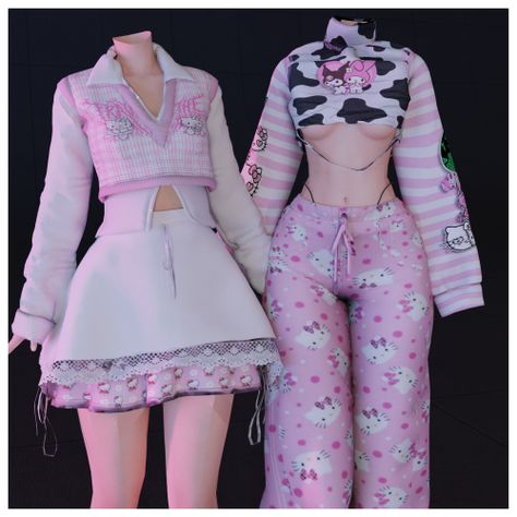 Sims 4 Cc Clothes Female Kpop, Cc Sims 4 Babyetears, Sims 4 Cc Clothes Kuromi, Sims 4 Babytears Cc, Cute Anime Clothes Outfits, Sims 4 Clothes Kawaii, Sims 4 Sanrio Clothes, Sims 4 Cc Japanese Fashion, Sims4 Cc Kawaii Clothing