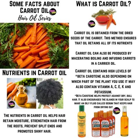 Carrot Oil For Hair Benefits, Carrot Oil For Hair, Carrot Benefits, Carrot Oil, Carrots Oil, Hair Oils, Oil For Hair, Dull Hair, Beta Carotene