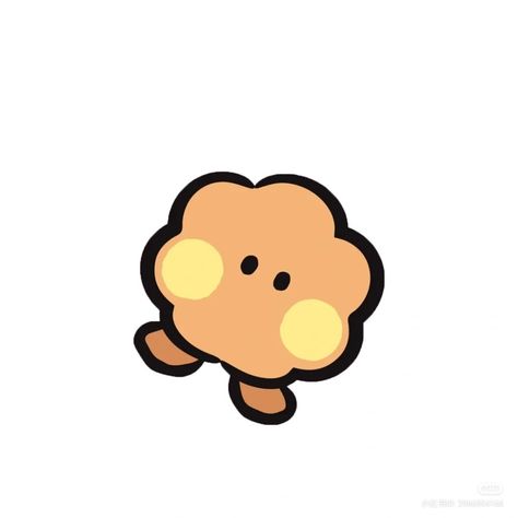 Bt21 Icon, Drawing Art Projects, Shooky Bt21, Bt21 Stickers, Sticker Bts, Stickers Bts, Clay Modelling, Bt 21, Cute Easy Doodles