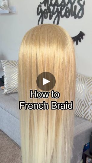 Braided Hairstyles French Braids, Gina Dinko, Curled Wedding Hair, How To French Braid, Kids Hairstyle, 100k Views, French Braid Hairstyles, Kids Hair Cuts