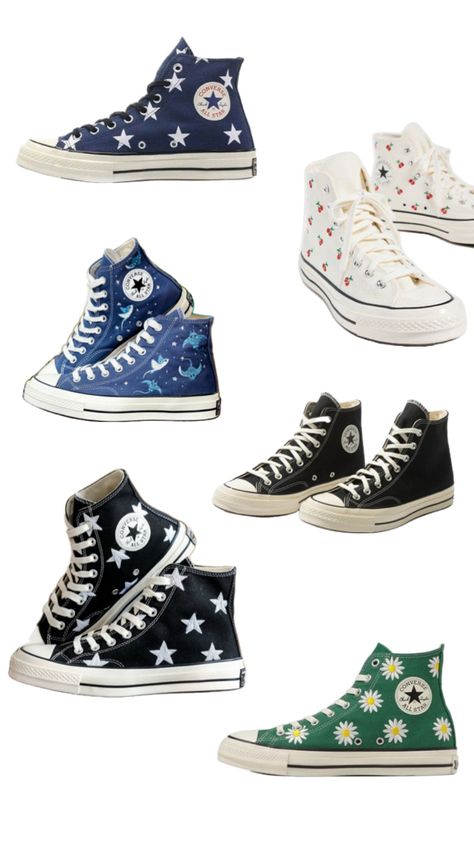 I made a collage of cute converse! Cute Converse, A Collage, Converse, Fashion Inspo, Collage