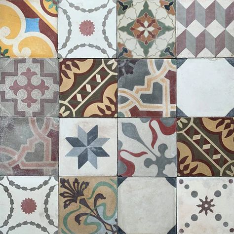 Handmade Fireplace Tiles | Bert & May – Page 15 Cement Fireplace, Room Wall Tiles, Fireplace Tiles, Reclaimed Tile, Patchwork Tiles, Southern Spain, Pink Tiles, Traditional Tile, Herringbone Tile