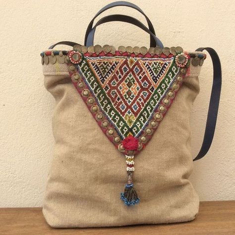 Sacs Tote Bags, Fringe Handbags, Ethnic Bag, Crochet Fringe, Bohemian Bags, Embroidery Bags, Boho Bags, Jute Bags, Big Bags