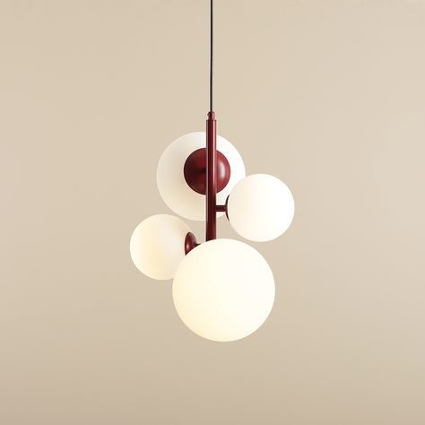 Wooden pendant lamp