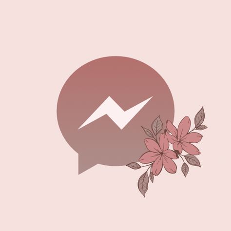 Messenger Icon Aesthetic Pink, Messenger Logo Aesthetic, Messenger Icon Aesthetic, Pink Messenger Icon, Iphone Makeover, App Widget, Messenger Icon, Widgets Iphone, Whatsapp Logo