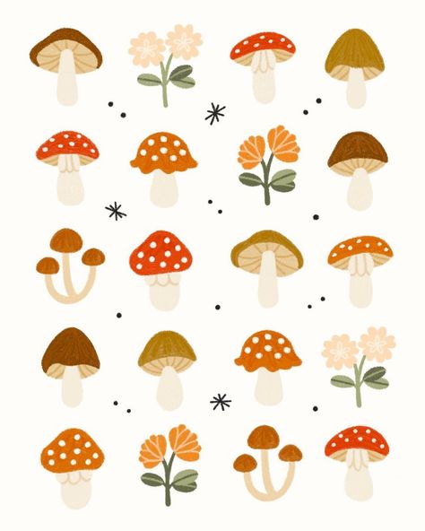 October 1st, Marker Drawing, Mushroom Art, Pottery Designs, I Can't Wait, Pottery Painting, Ceramic Painting, Cute Illustration, Art Classes