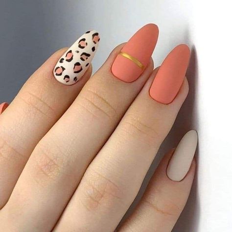 45+ Simple Flower Nail Designs for a Perfectly Fresh Spring Look | Summer Nails 2023 Nail Designs Easy Diy, Summer Nails 2023, Leopard Print Nails, Cute Gel Nails, Nails Only, Nails 2023, Spring Nail Art, Autumn Nails, Luxury Nails