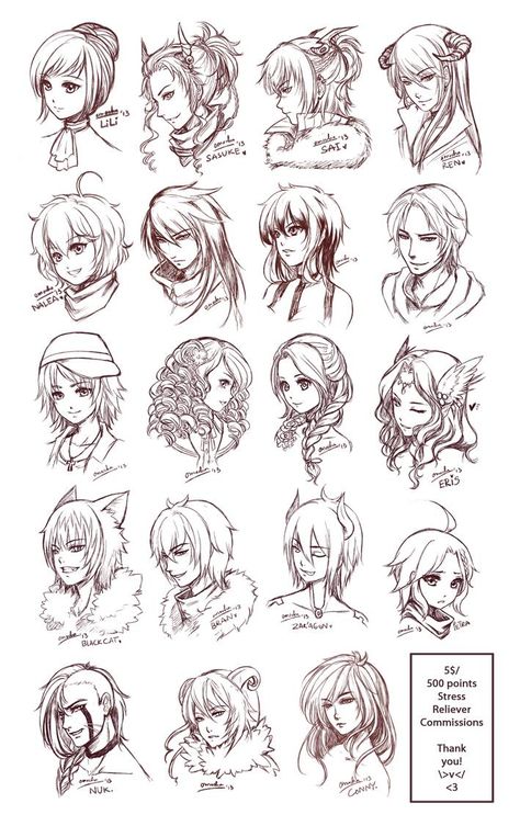 Easy Manga, Short Hair Drawing, Sketch Head, Male Hairstyles, Pelo Anime, Manga Tutorial, Curly Hair Drawing, Drawing Hair, Art Manga