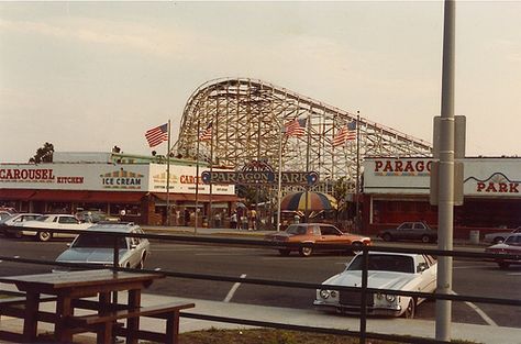 paragon park @ Nantasket Beach in Hull, MA-another great experience of my cdhilhood & youth years Palisades Amusement Park, Revere Beach, New Bedford, Roller Coasters, Lincoln Park, Blackpool, Historical Society, Amusement Park, Roller Coaster