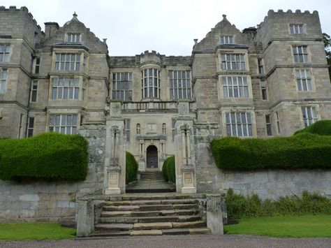 Netherfield Park, Extraordinary Houses, Misselthwaite Manor, Allerton Castle, British Manor, English Homes, Edwardian England, Abandoned Architecture, Fountains Abbey