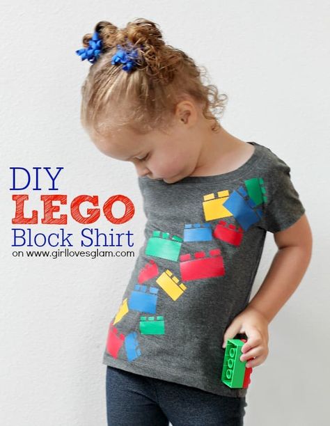 Lego Shirts, Lego Party Ideas, Lego Theme, Diy Lego, Lego Land, Idee Cricut, Lego Birthday Party, Lego Craft, Lego Blocks