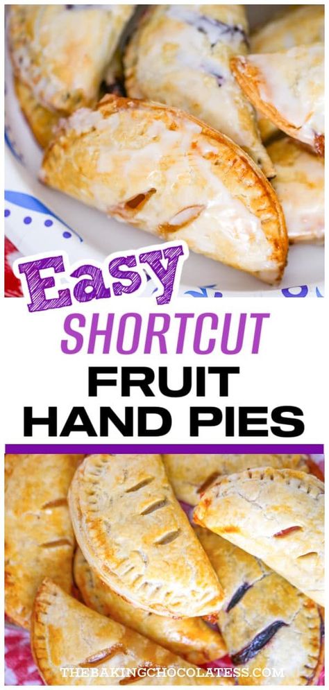 Dive into the world of savory baking with our Quick & Easy Homemade Hand Pie Recipe! A delightful fusion of juicy fruit pie filling encased in a flaky pastry, these hand pies are the ultimate finger food. They're perfect for dessert or any-time indulgence. Experience the joy of homemade goodness in every bite! Hand Held Pies, Easy Hand Pies, Fruit Hand Pies, Savory Baking, Fried Apple Pies, Fruit Pie Filling, Dessert Pie Recipes, Pie Dough Recipe, Fruit Pastries