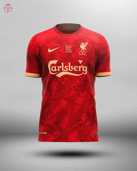 Liverpool New Kit, Liverpool Kit, Concept Home, You'll Never Walk Alone, Liverpool Football Club, Liverpool Football, Club Shirts, Football Kits, Red And Gold