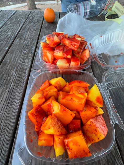 Mango With Chamoy, Mangos With Tajin And Chamoy, Mango With Tajin And Chamoy, Tajin On Fruit, Mango Mexican Snack, Mango And Chamoy, Fruit And Chamoy, Mango Tajin Snack, Mango And Tajin