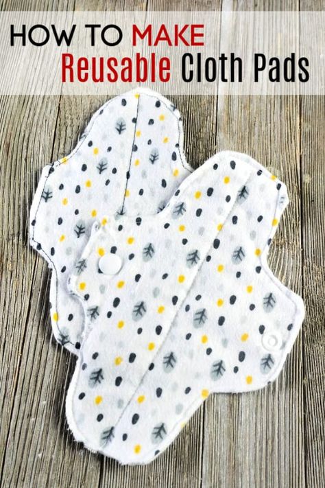 DIY and Crafts For Any Family and Any Family Budget Reuseable Pads, Reusable Feminine Pads, Cloth Menstrual Pads Diy, Diy Cloth Pads, Cloth Pad Pattern, Reusable Sanitary Pads, Feminine Pads, Reusable Pads, Cloth Menstrual Pad