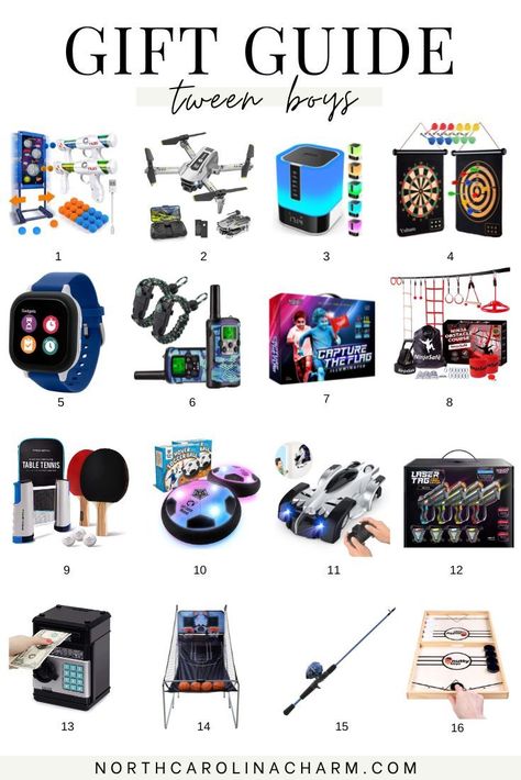 Gift Ideas for Tween Boys Stocking Stuffers For Boys, Gifts 2023, Gift Ideas For Kids, Gifts For Teen Boys, Christmas Gifts For Boys, Ultimate Gift Guide, Experience Gifts, Christmas Gift Guide